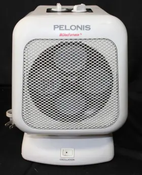 Hc-452sb Pelonis Vintage Disc Furnace Space Heater Tested Oscillate Non-func