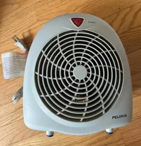 0003 Pelonis Hf Small Fan Forced Heater Model In Excellent Condition