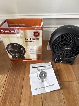 Pelonis Hf-1003 Fan-forced Heater 120v 1500w Portable Works