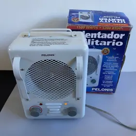 Hr-310 Pelonis Space Heater 1500 Watts Utility 2 Settings Fan Video