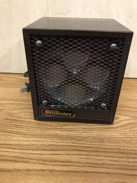Pelonis Klp-mf-100-12 Vtg Micro Furnace Fan Heater 1500w Compact Space - Works Great