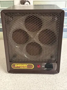 Mf-1212-g2 Pelonis Vintage Honeycomb Ceramic Electric Space Heater 1500 Basic Heat Mf1212