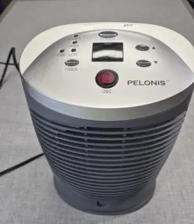 Pshf10m1abbv Pelonis 2-speed 1500w Electric Fan-forced Oscillating Space Heater Hf-0034