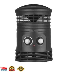 Pshf1517pbb Pelonis 360 Surround Fan Heater Energy Efficient 2 Heat Settings New