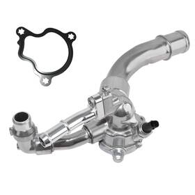 Phraetyson Lxt-026alulx Aluminum Engine Coolant Thermostat Housing Assembly Compatible With 2018-2024