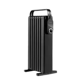 Sa11-401027g Phyfalip 1500-watt Black Electric Oil Filled Radiator Convection Space Heater With Rack
