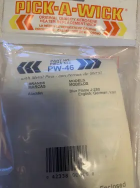 Pw-56 Pick-a-wick Pw56 Kerosene Heater Replacement Part