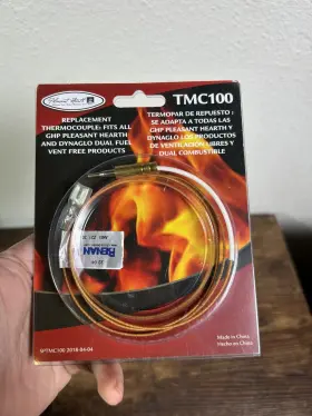 Tmc100 Pleasant Hearth Clear Plastic Replacement Thermocouple Vent