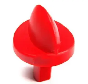 78018 Poagavgs Pro-parts Temperature Fuel Control Knob Replacement 12.5mm Shaft Red