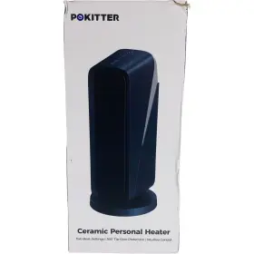 Pkt-ptc1200 Pokitter Ceramic Personal Heater Two Heat Settings 360 Tip-over Protection