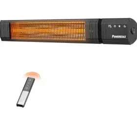 Ip65 Powerscale 645781986213 Infrared Heater 24h Timer Outdoor Memory Function Electric