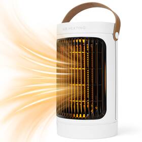 Precision Car Care Heaternf02 Heaternf02- White Indoor Portable Air Electric Heater With Knob Control