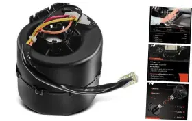 Apbm0110 Premiumpartswhosale Hvac Heater Blower Motor Assembly With Fan Cage Front Side Replace# 008