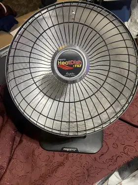 Heater1000w Presto 075741079264 Heat Dish Plus Parabolic Electric 120v Open Box