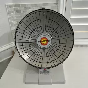 1327704 Presto Heat Dish Plus Parabolic Electric Heater Tested And Working