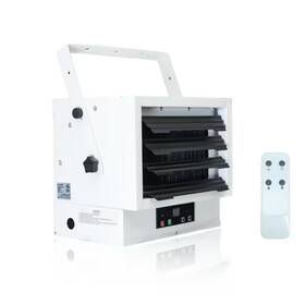 Prismaster ...keeps Your Home Stylish 313110482490 5000w Workshop Garage Heater 240v Hardwired Electric With Remote Wall C