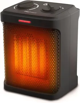 Pb-h09b-us Pro Breeze 1500w Mini Ceramic Space Heater /fan Black Only 1 F/sale