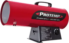 Pt-125v-gfa-a Pro-temp Propane Heater Red/black