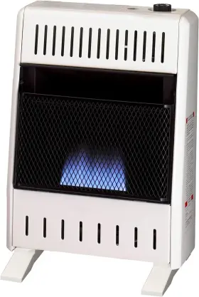 Mn100tba-b Procom 848660008246 Ventless Natural Gas Blue Flame Space Heater With Thermostat Contr