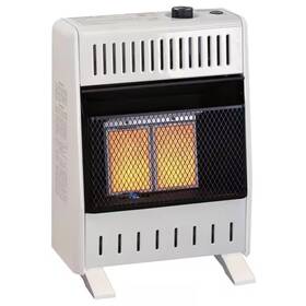 Procom Heating 313038232221 10 000 Btu Liquid Propane Ventless Infrared Plaque Space Heater With Base Feet