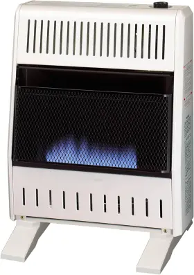 Mn200tba-b Procom Ventless Natural Gas Blue Flame Space 20000 Btu White