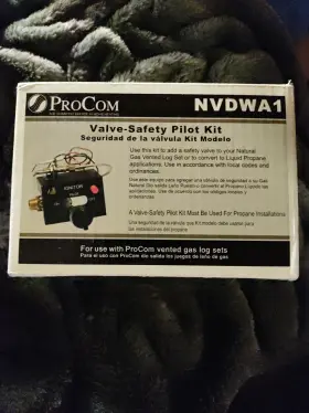 Nvdwa1 Procom Safety Valve-safety Pilot Kit Model#