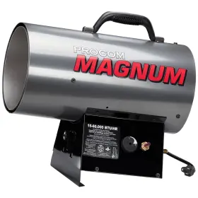 Pcfa60v Procom 60 000 Btu Liquid Propane Forced Air Heater - Silver