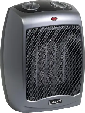 754201 Products Portable Indoor Electric Ceramic Space Heater With Tip-over Safety Switch Overh
