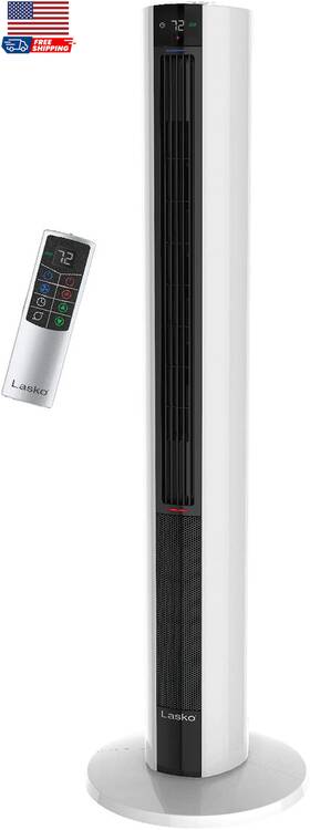 Products Fh500 Oscillating All Season Tower Fan And Space Heater In One For Home With Adjustabl
