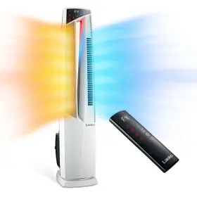 Fhv820 Products New 37.5 Inch High Velocity Fan And Ceramic Heater With Remote White All-season