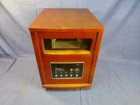 Gd9315bcw-2j Profusion Heat Best Comfort 1500w 120v Quartz Heater With Woodgrain Cabinet Gd9315bcw