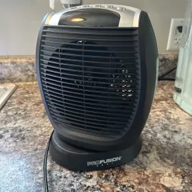 Hfu15-e Profusion Heat Digital Portable Fan Heater Model
