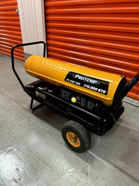Mh-215t-kfa Protemp Master Kerosene Forced Air Heater With Thermostat 215 000 Btu