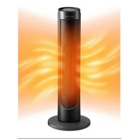 Pure Code Ph-001 Black Electric Tower Heater Floor Space Heater