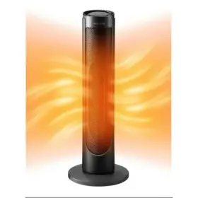 Ph-001 Pure Code Black Electric Tower Heater Floor Space