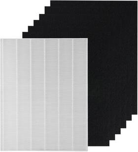 Pureburg 1712-0101-02 D360 Replacement H13 True Hepa Filter Set Compatible Winix