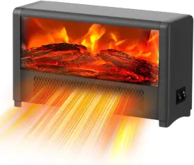600w Pxonmow 739727116175 Mini Heater For Desk And Small Spaces Compact Portable Design With Tip-over
