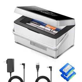 Qir006 Qirdlp Portable Medicine Cooler Box With Lcd Touch Screen Temperature Display For Ho