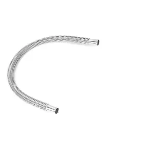 Qisf 707112084859 2.5cm/1inch Inner 60cm Stainless Steel Parking Air Heater Silver