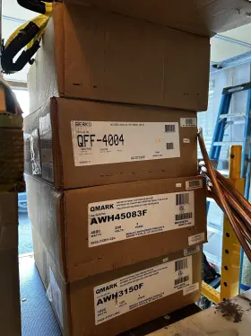 Awh3150f Qmark Premium Heavy Duty Wall Heater - 120 Volts 1500 Watts New