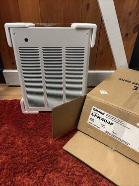 Qmark Lfk404f Fan-forced Wall Heater 4000w - Open Box Half Retail