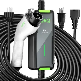 Jhy019-i Qpq Level 1-2 Ev Charger16a 110-240v 21ft Electric Vehicle Charging Stations
