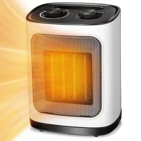 R.w.flame 313111233251 1 500-watt Indoor Small Electric Heater With Adjustable Thermostat White