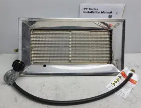 32000btuh Re-verber-ray P-32t Tank Top Portable Gas Heater New Handling Damage
