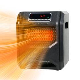Realsmart 1198qx Quartz Space Heater For Indoor Use 1500w Electric Remote Con