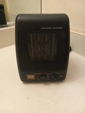 Fp446-15 Red Stone Indoor Electric Ceramic Space Heater With Thermostat - #