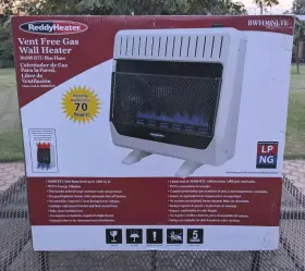 Bwh30nlte Reddy Heater Vent Free Gas Wall 30 000 Btu Propane Natural