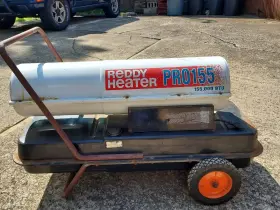 R155 Reddy Heater 155 000 Btu Ready Pro Portable Works Great 13.5 Gallons