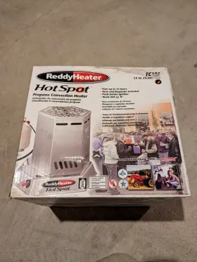 000-25 Reddy Heater Tc101 Reddyheater Hotspot Propane Convection 15 000 Btu