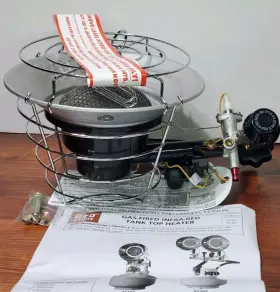 10k-15k Redstone Rs15t Red Stone Single Tank Top Outdoor Gas Propane Heater Btu Camping